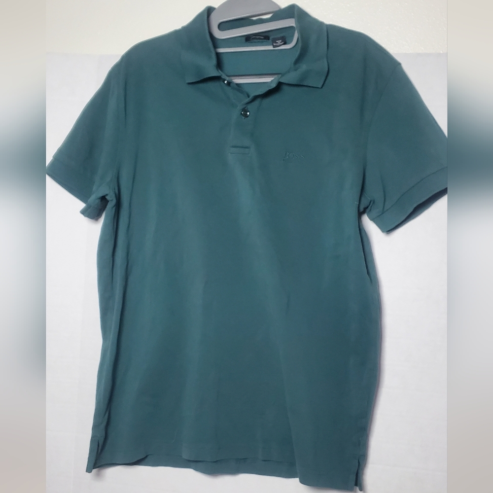 Hugo Boss Teal Polo Shirt